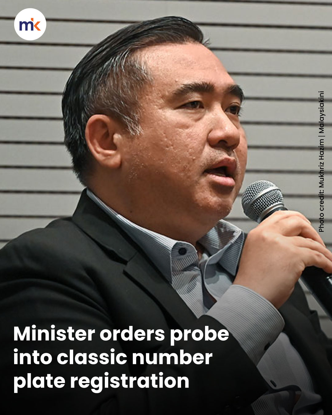 Minister orders probe into classic number plate registration