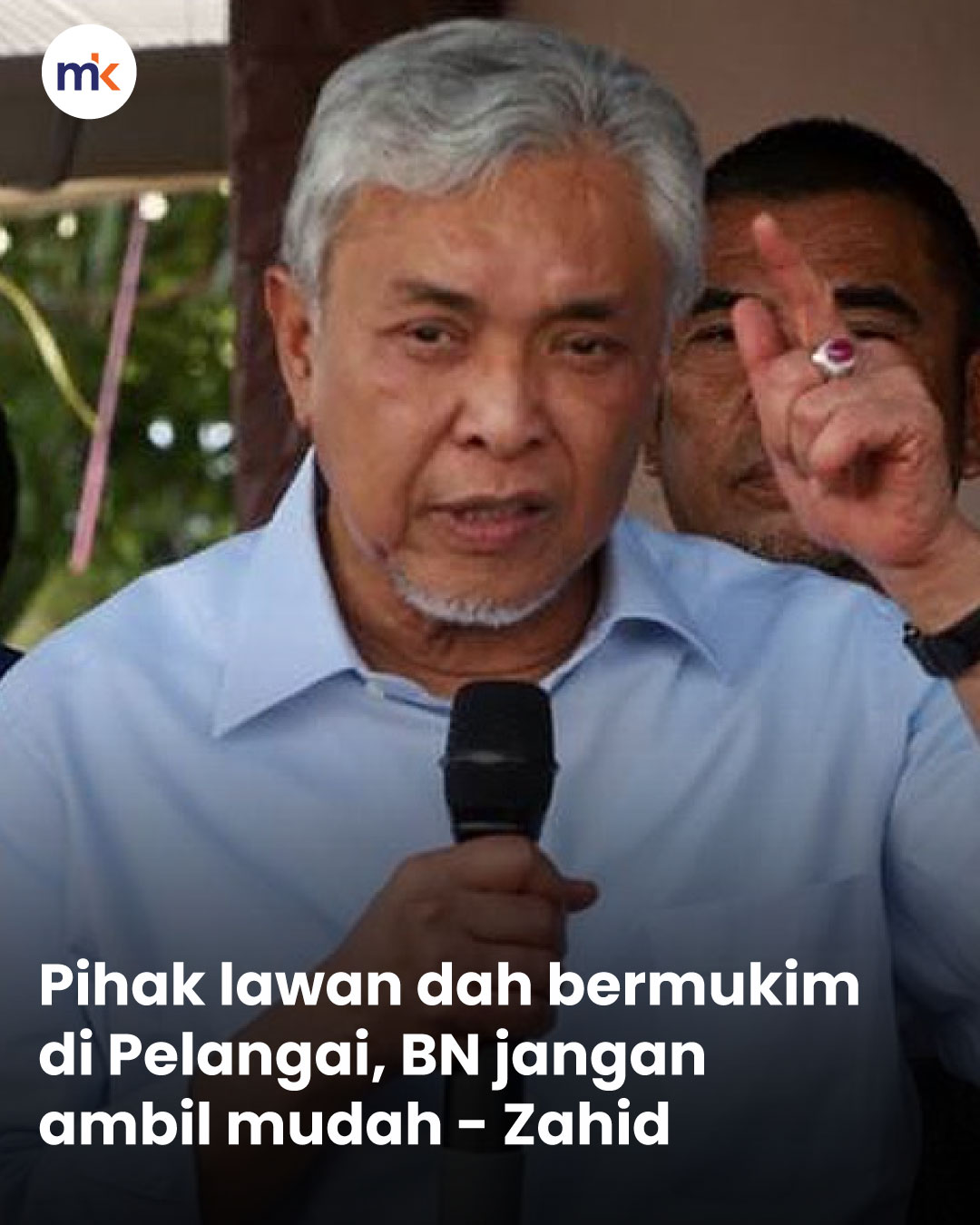 Pihak lawan dah bermukim di Pelangai, BN jangan ambil mudah - Zahid