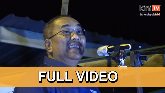 [Full Video] Sanusi Md Nor's speech at Simpang Pelangai, 22 Sept 2023