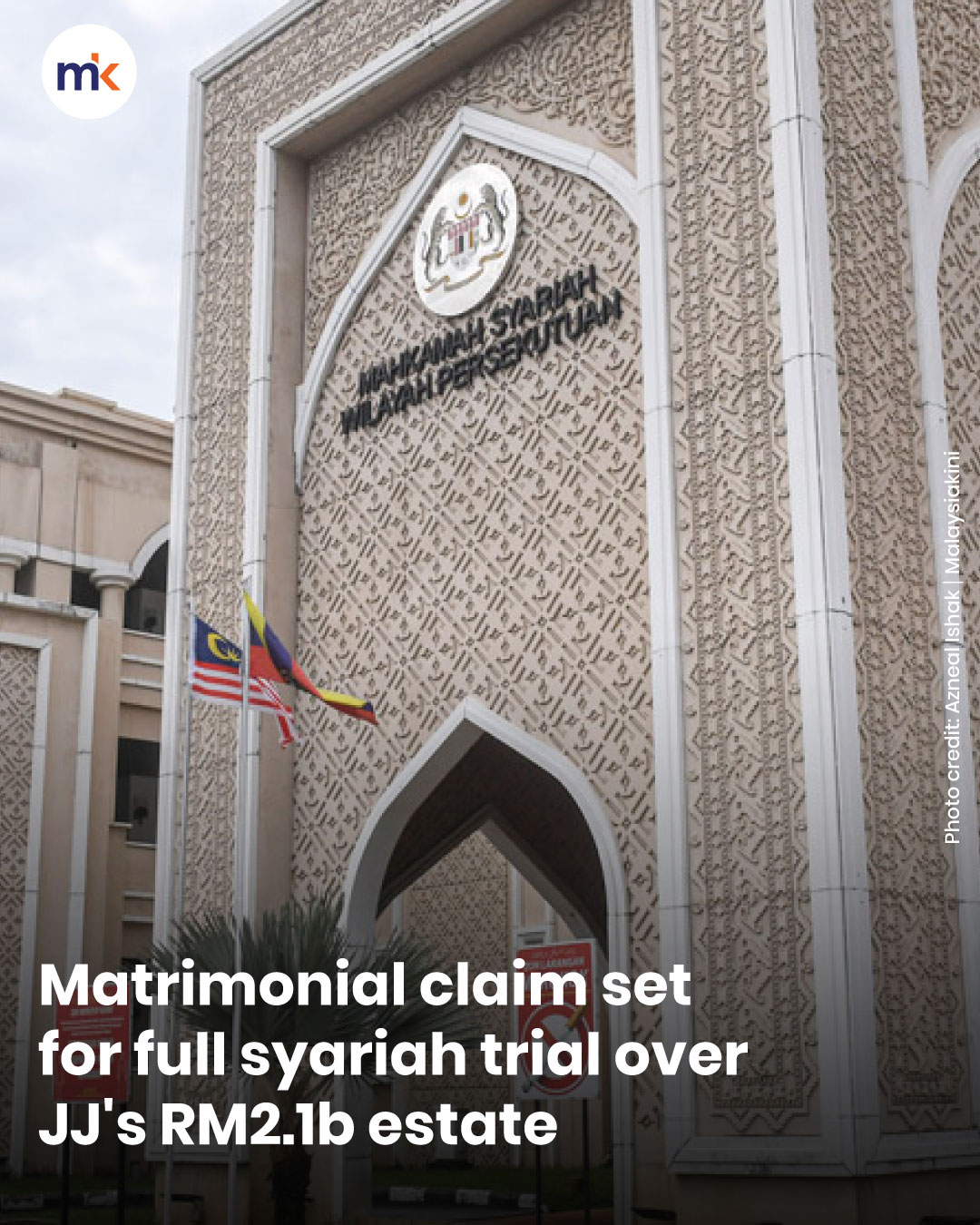 Matrimonial claim set for full syariah trial over JJ's RM2.1b estate