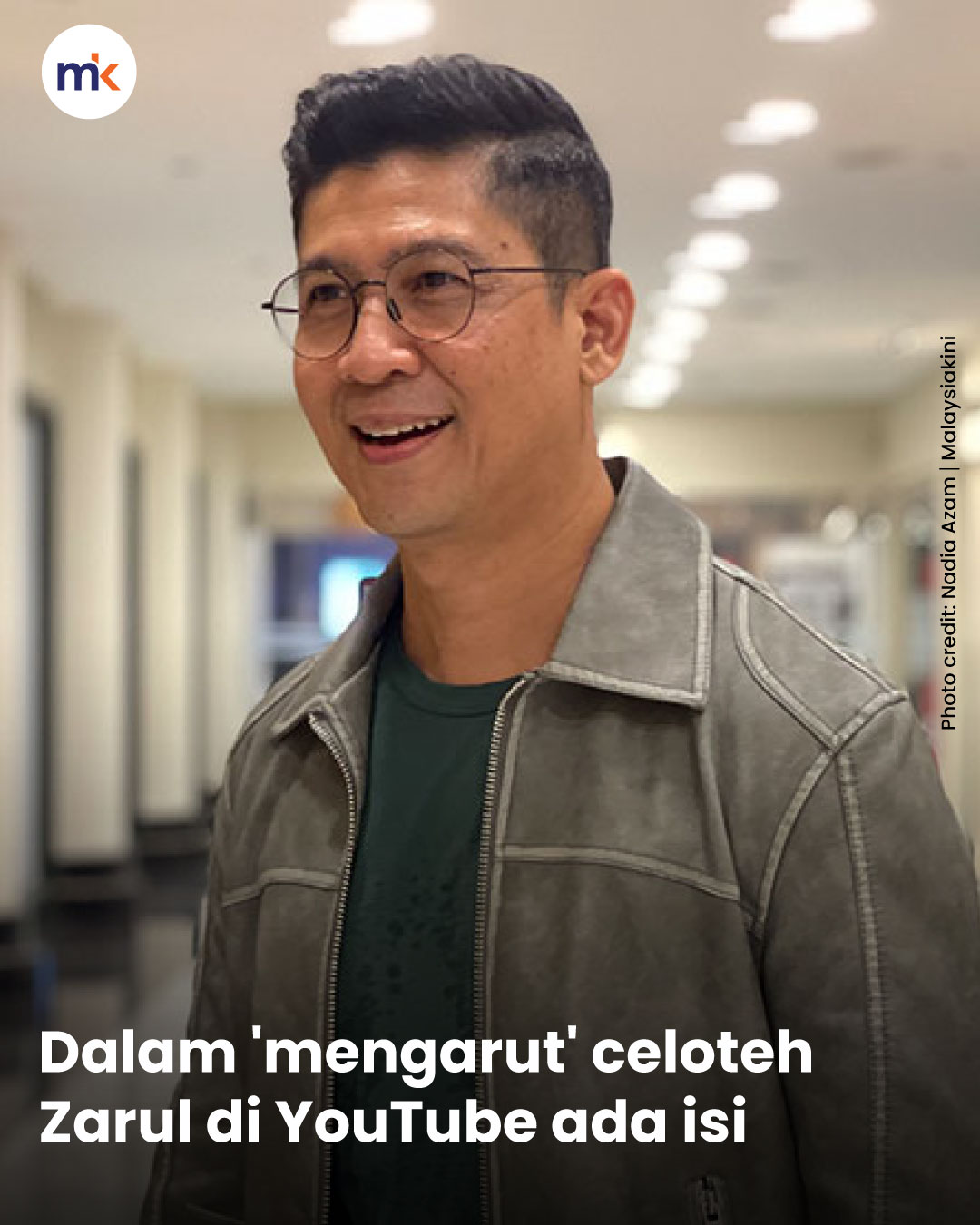 Dalam 'mengarut' celoteh Zarul di YouTube ada isi