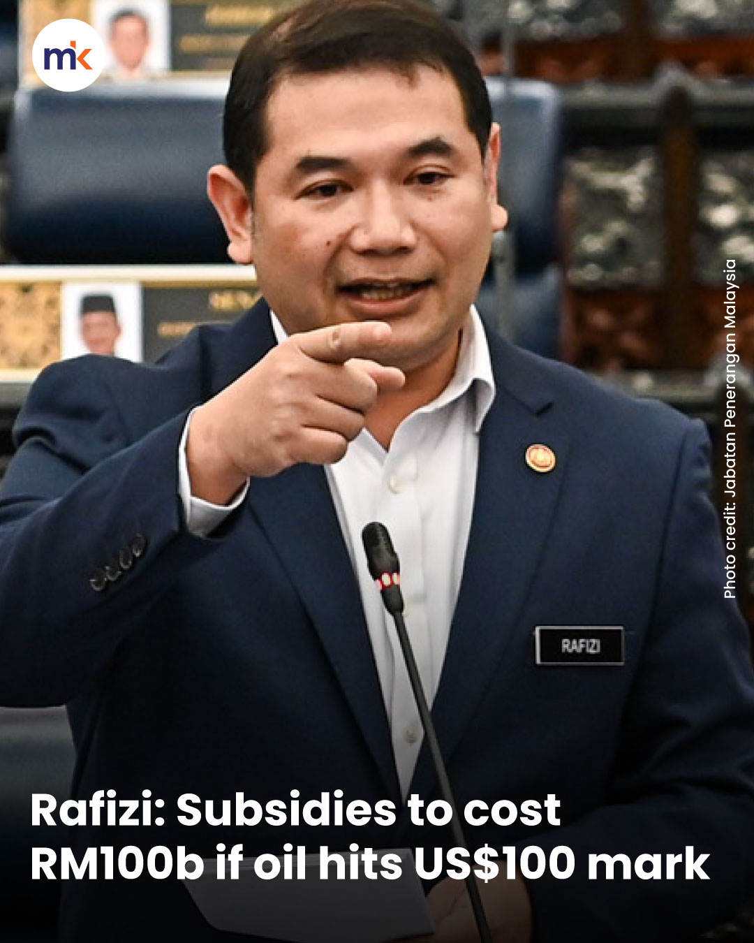 Rafizi: Subsidies to cost RM100b if oil hits US$100 mark