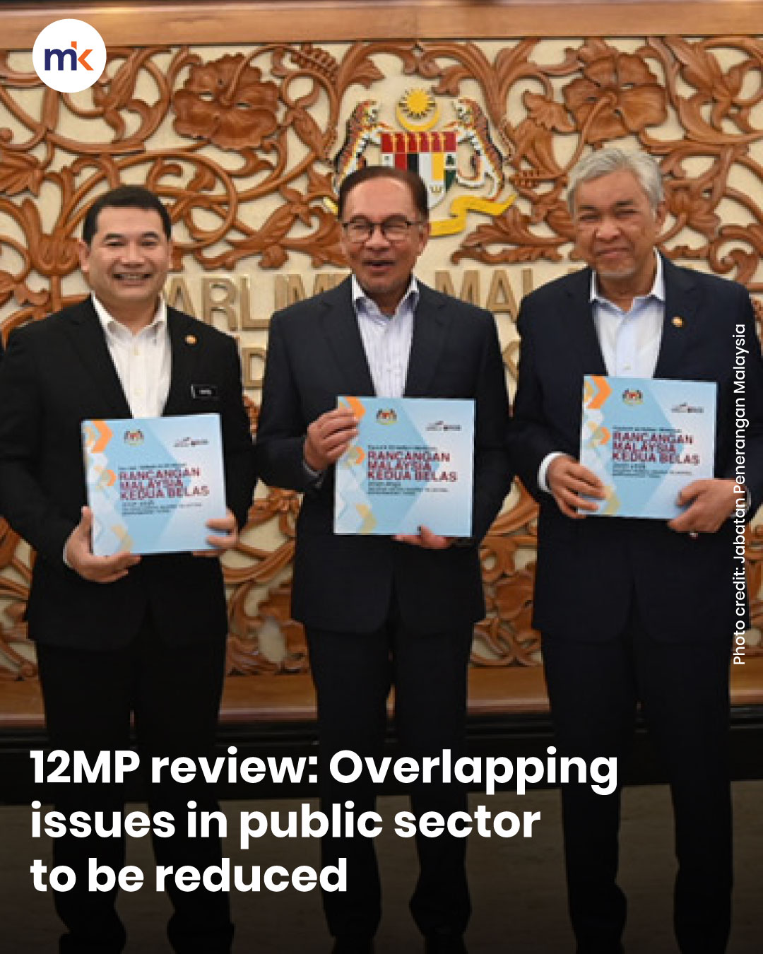 12MP review: Overlapping issues in public sector to be reduced