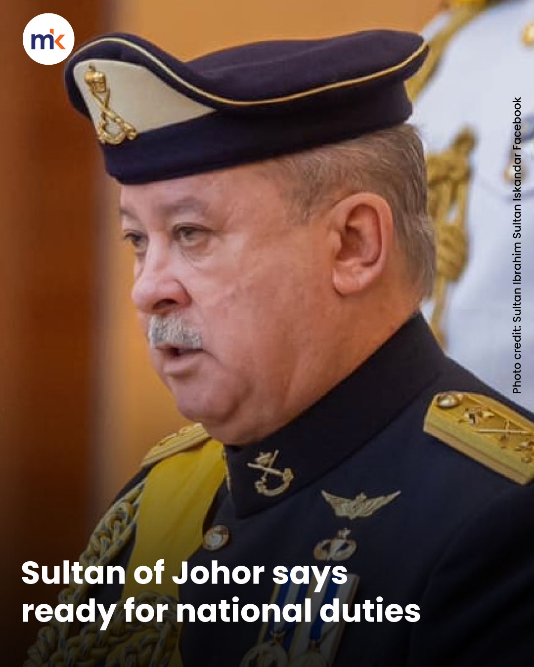 Sultan of Johor says ready for national duties