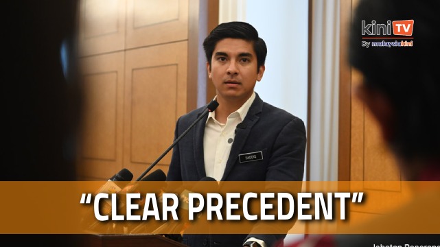 Syed Saddiq expresses concern that AG will be used as 'shield' if cases dropped