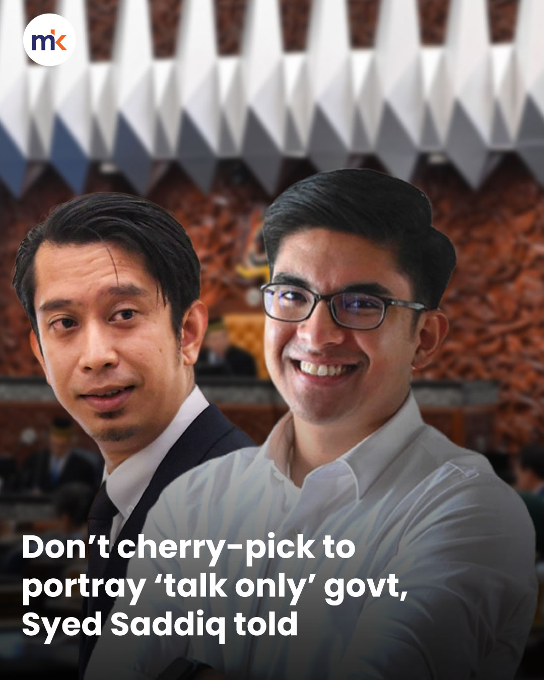 Don’t cherry-pick to portray ‘talk only’ govt, Syed Saddiq told
