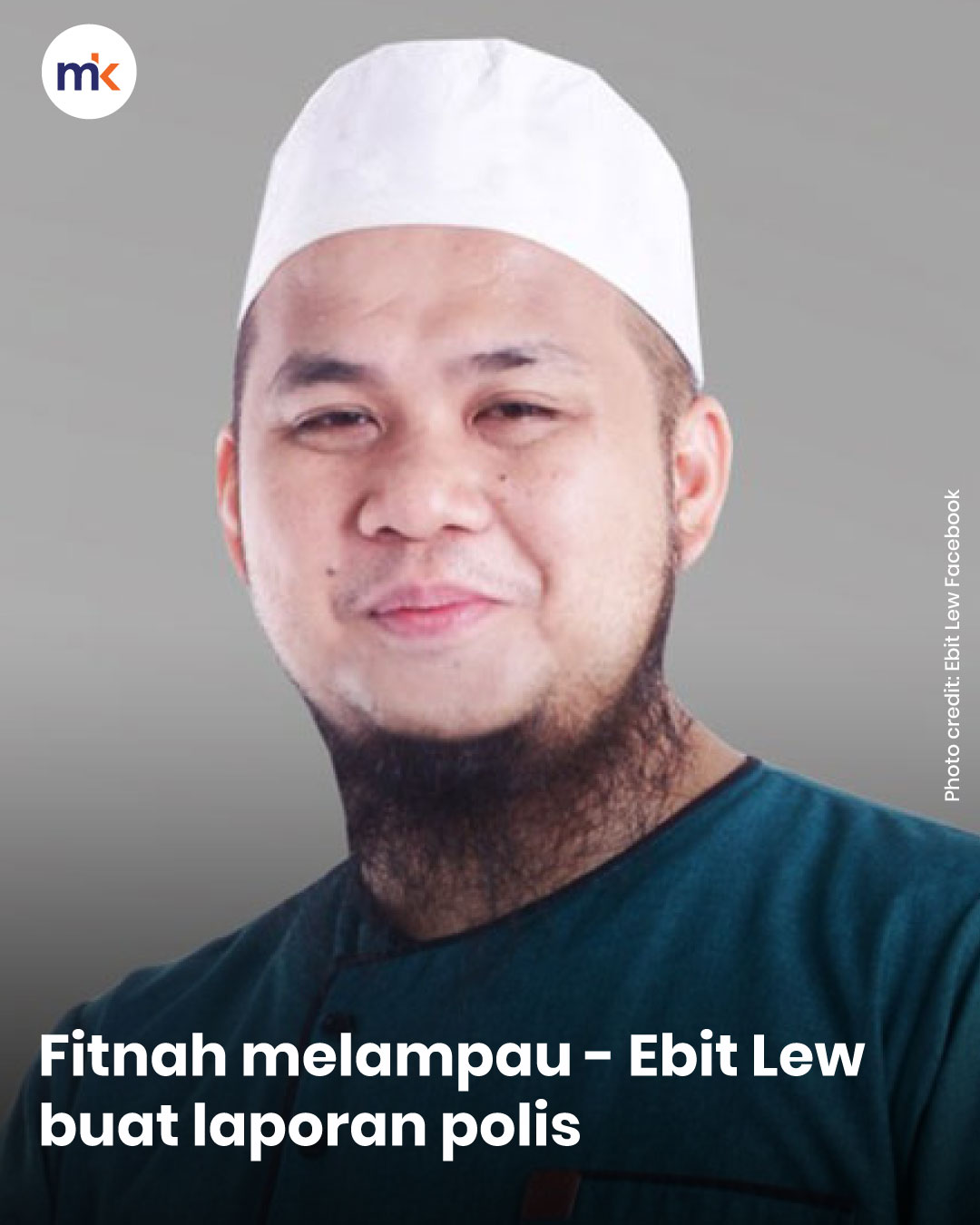 Fitnah melampau - Ebit Lew buat laporan polis