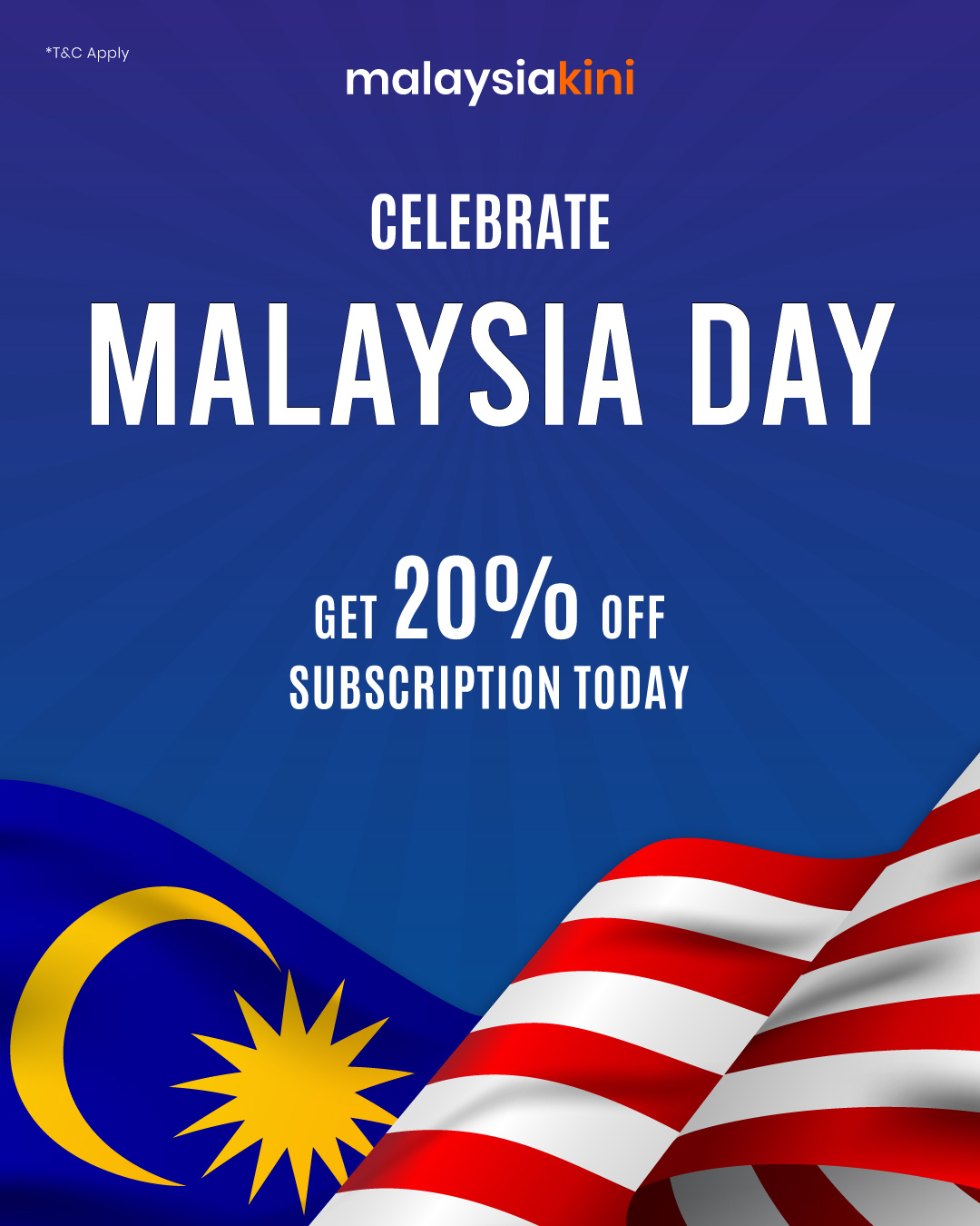 Malaysia Day Promo 2023
