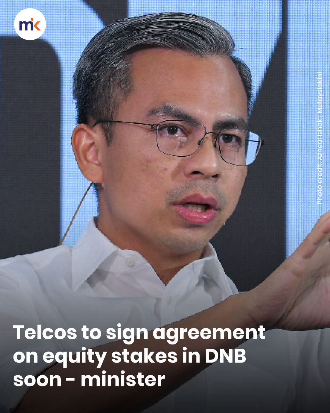 Telcos to sign agreement on equity stakes in DNB soon - minister