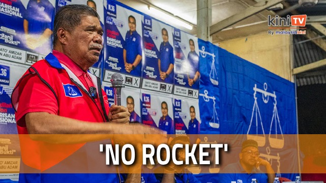 No rocket, vote for BN's scale, Mat Sabu tells voters