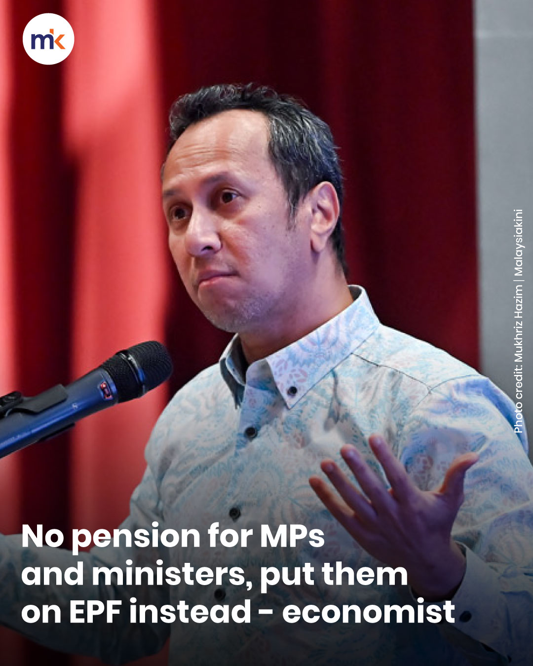No pension for MPs and ministers, put them on EPF instead - economist