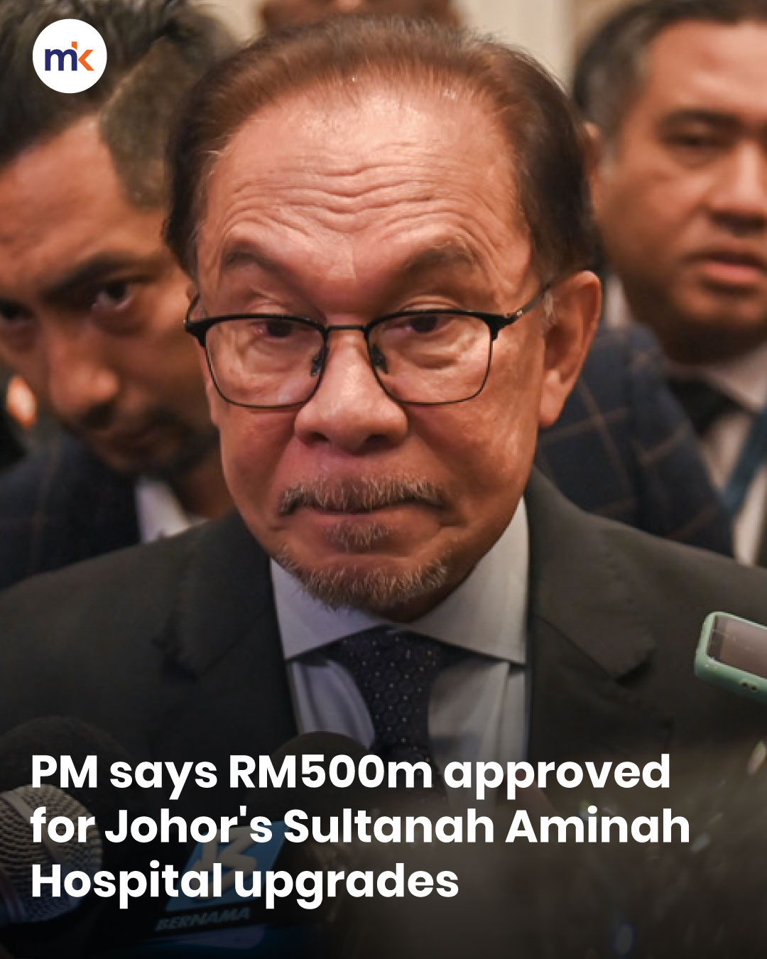 PM says RM500m approved for Johor's Sultanah Aminah Hospital upgrades