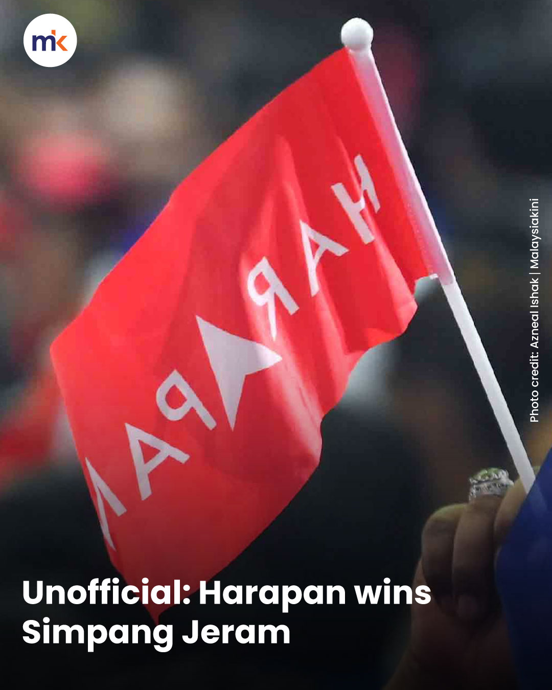 Unofficial: Harapan wins Simpang Jeram