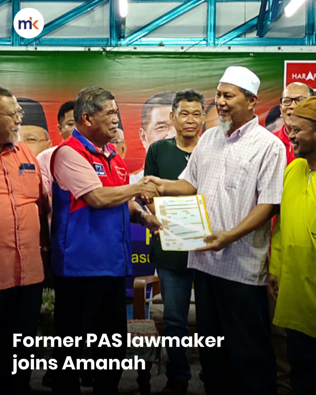 Former PAS lawmaker joins Amanah