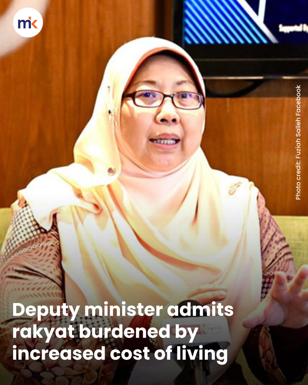 Deputy minister admits rakyat burdened by increased cost of living