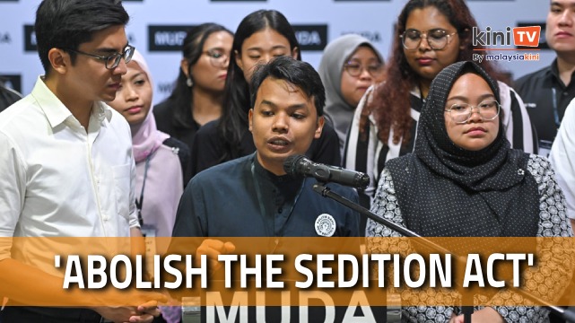Muda reminds Harapan of promise to repeal Sedition Act