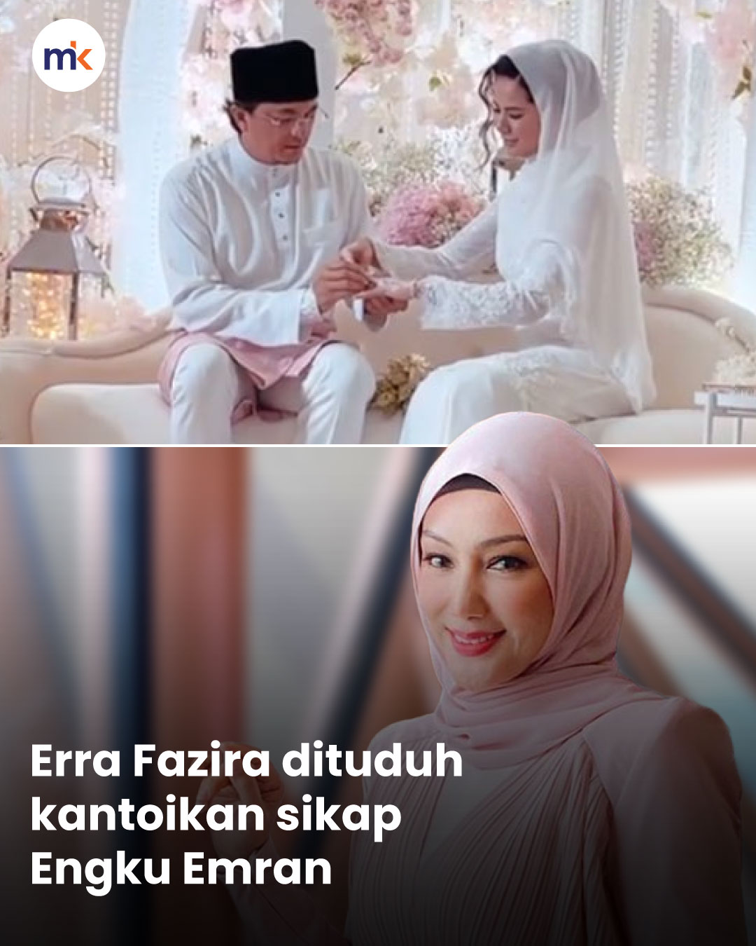 Erra Fazira dituduh kantoikan sikap Engku Emran
