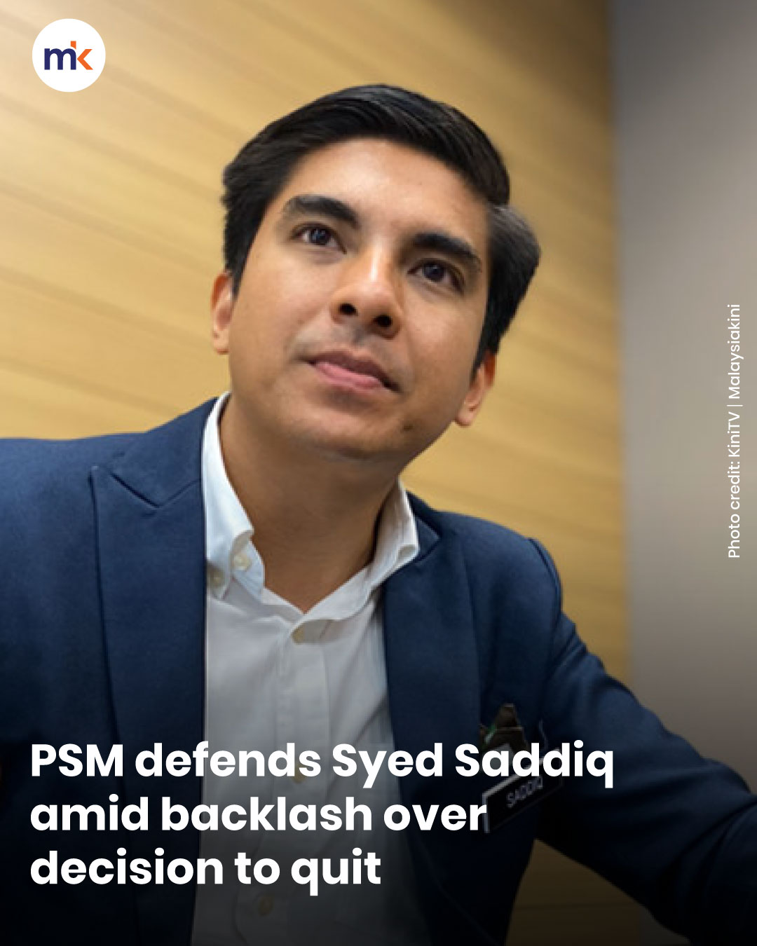 PSM defends Syed Saddiq amid backlash over decision to quit