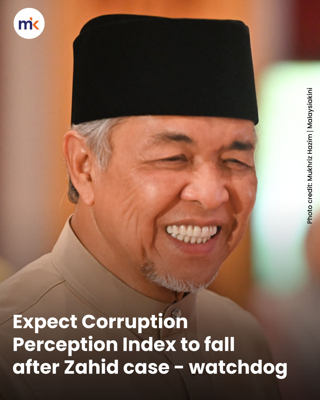 Expect Corruption Perception Index to fall after Zahid case - watchdog