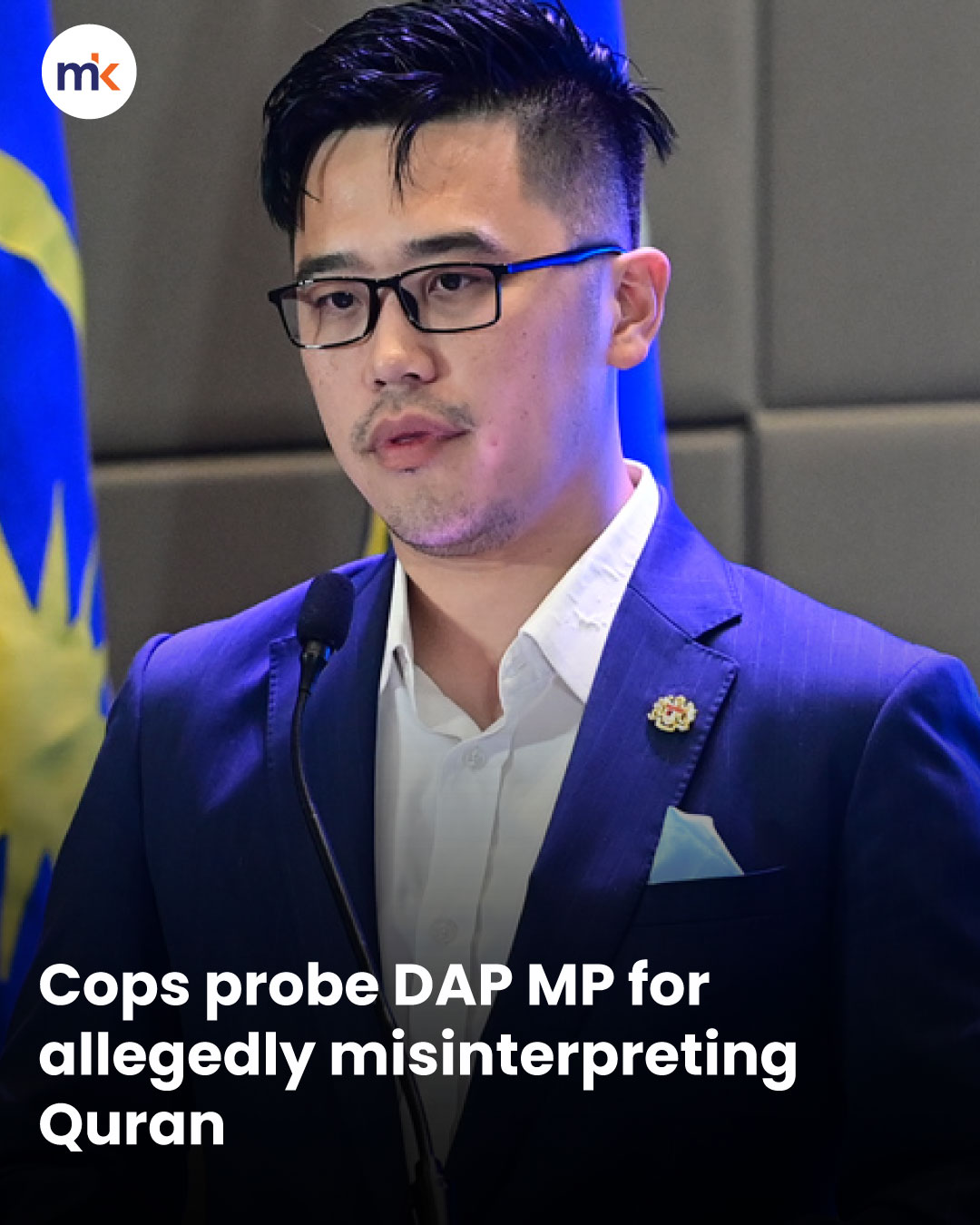 Cops probe DAP MP for allegedly misinterpreting Quran