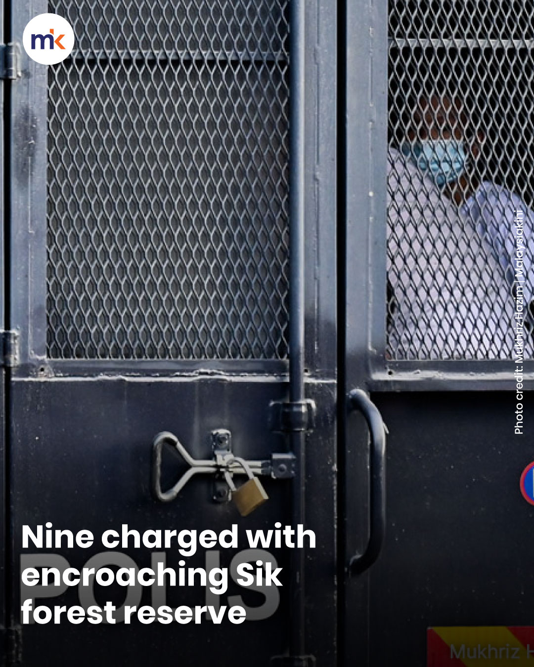 Nine charged with encroaching Sik forest reserve