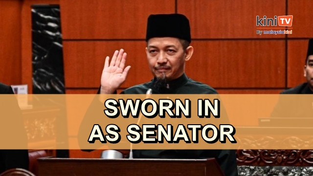 Nik Abduh sworn in as member of the Dewan Negara
