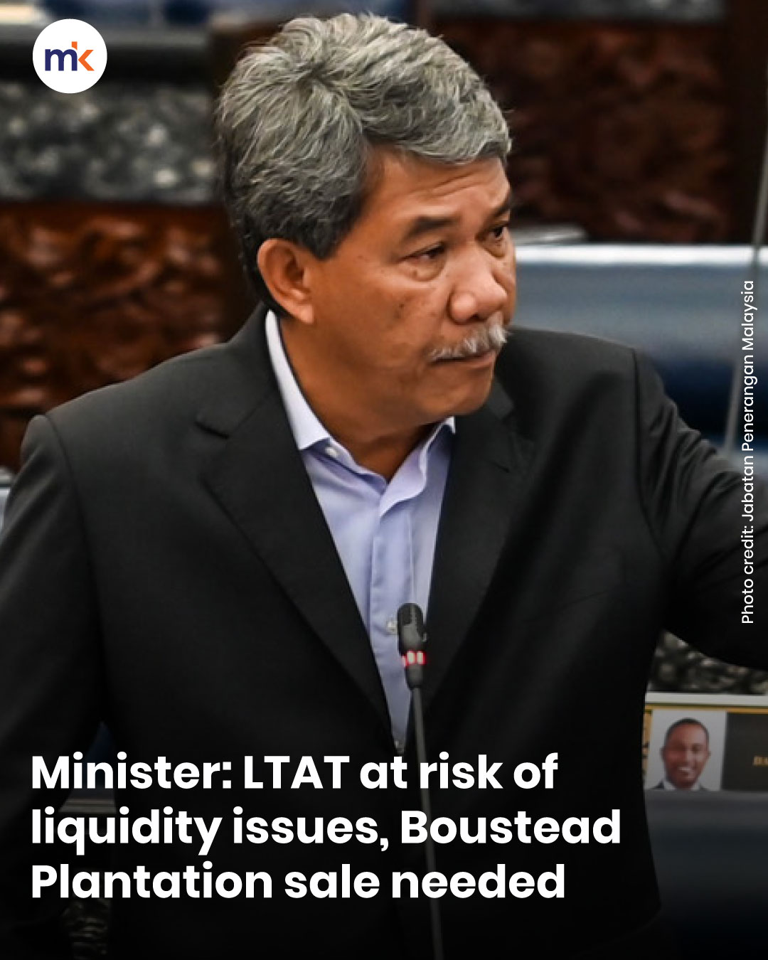 Minister: LTAT at risk of liquidity issues, Boustead Plantation sale needed