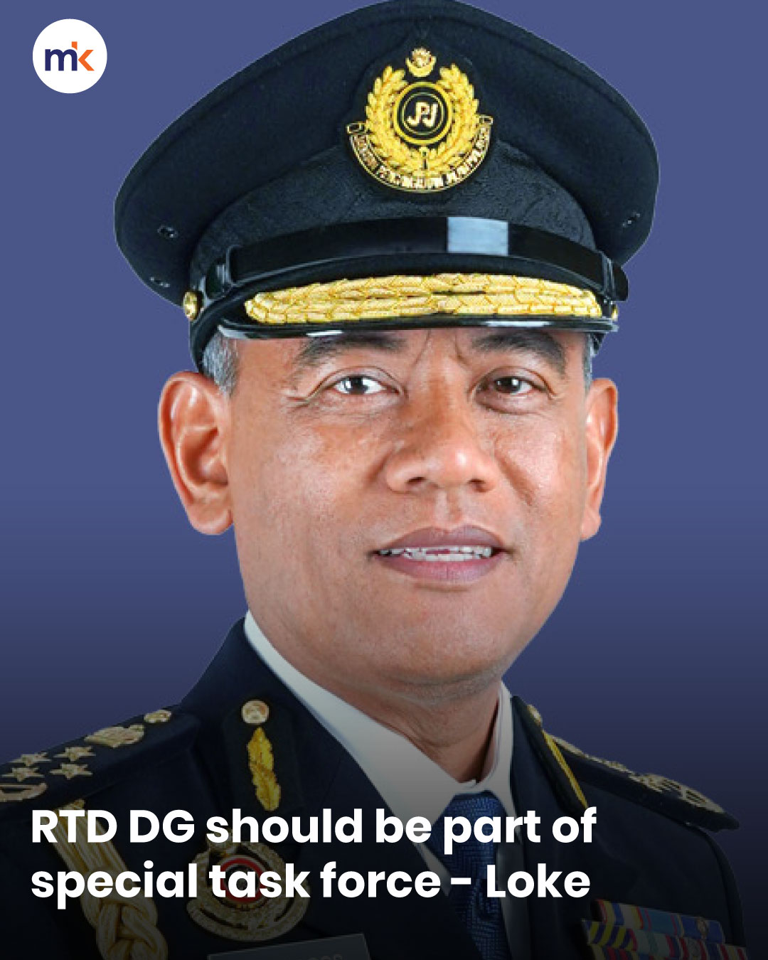 RTD DG should be part of special task force - Loke