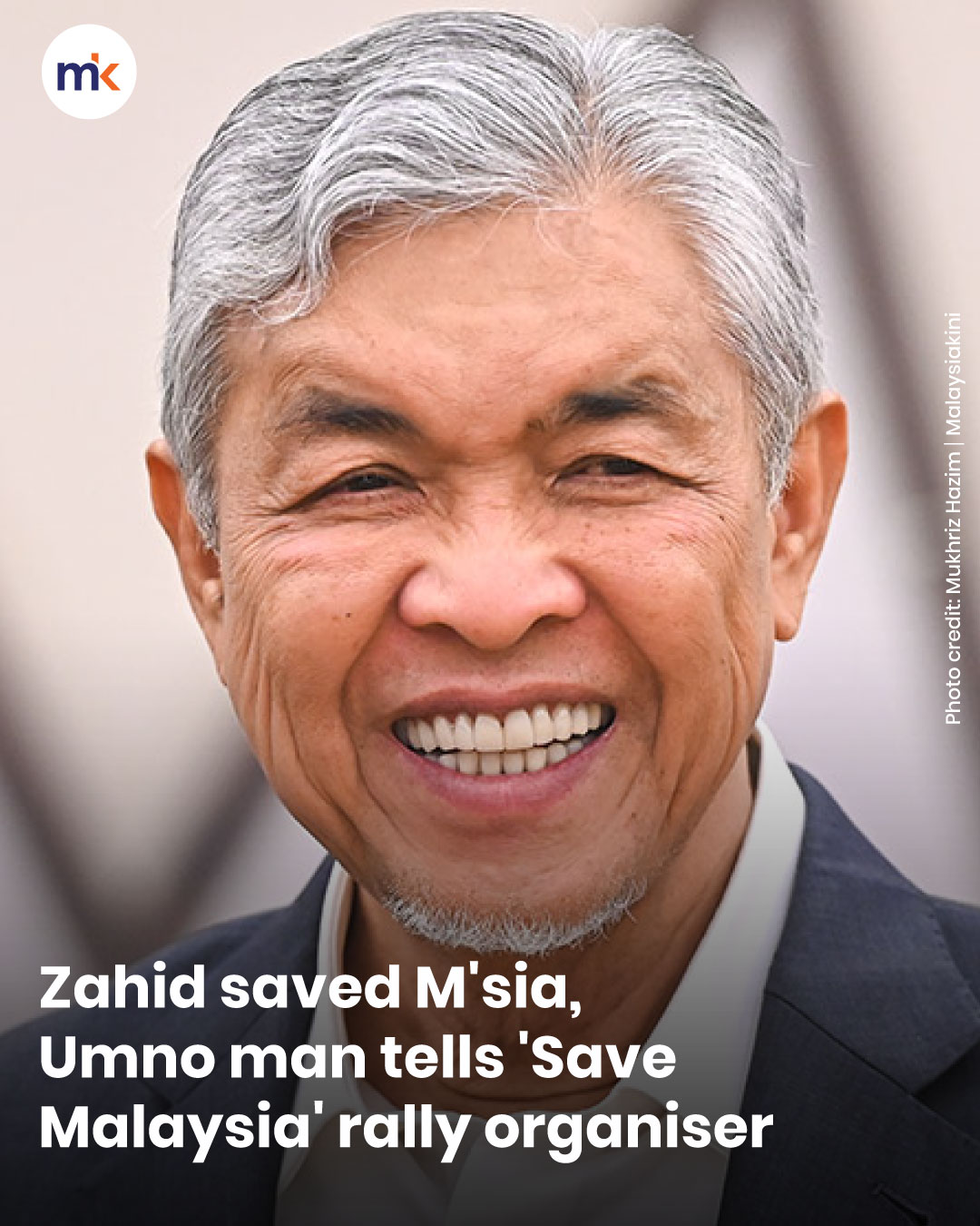 Zahid saved M'sia, Umno man tells 'Save Malaysia' rally organiser