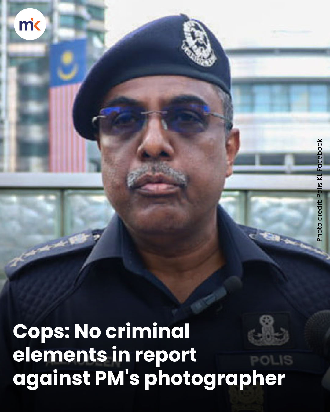 Cops: No criminal elements in report against PM's photographer