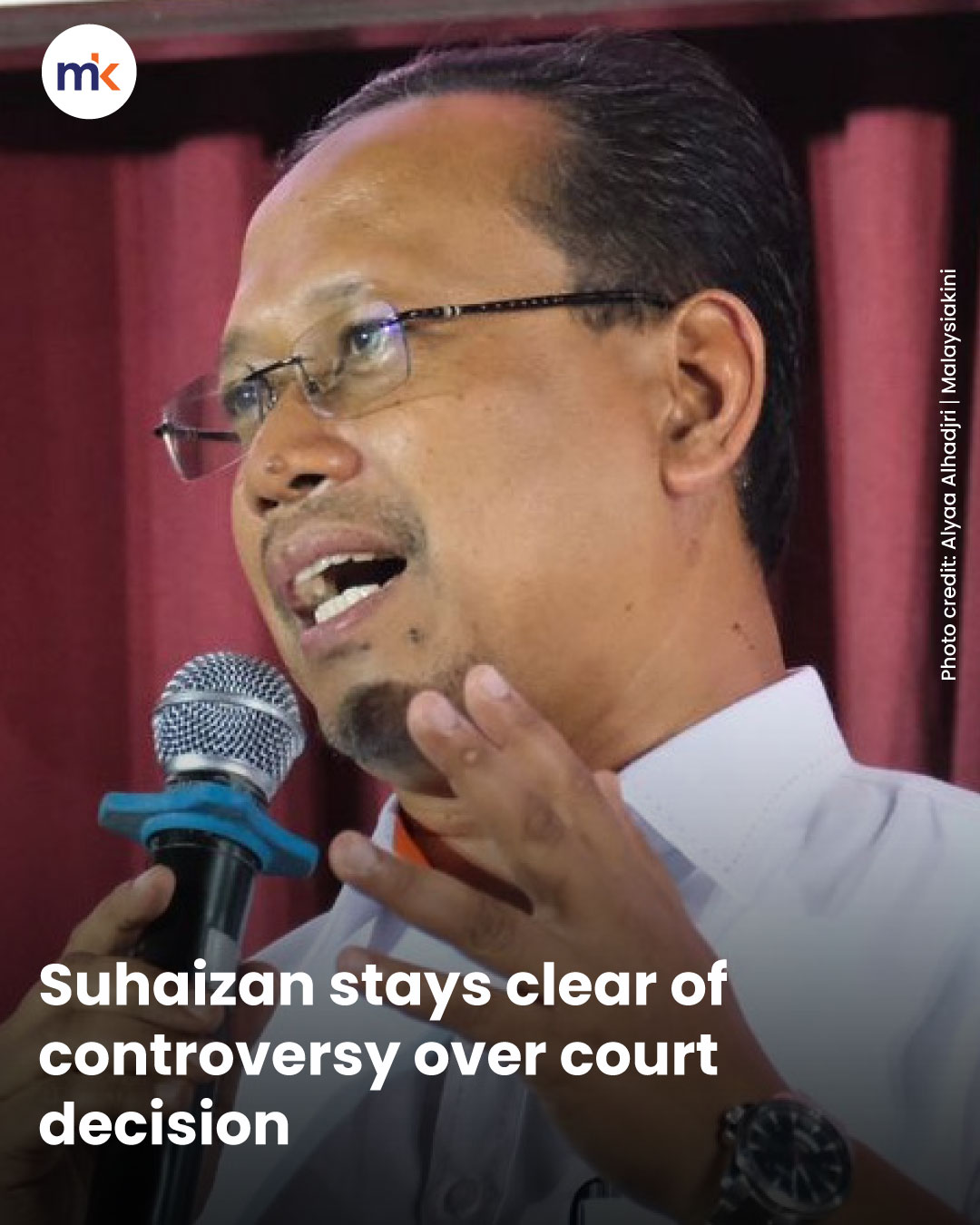 Suhaizan stays clear of controversy over court decision
