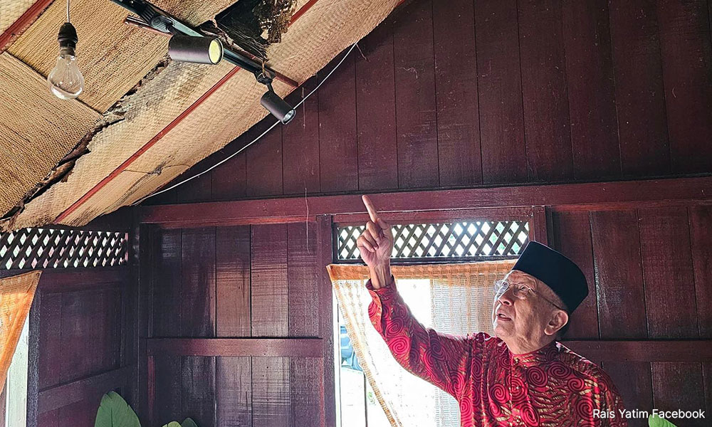 Rais Yatim kesal atap Rumah P Ramlee 'hampir roboh'
