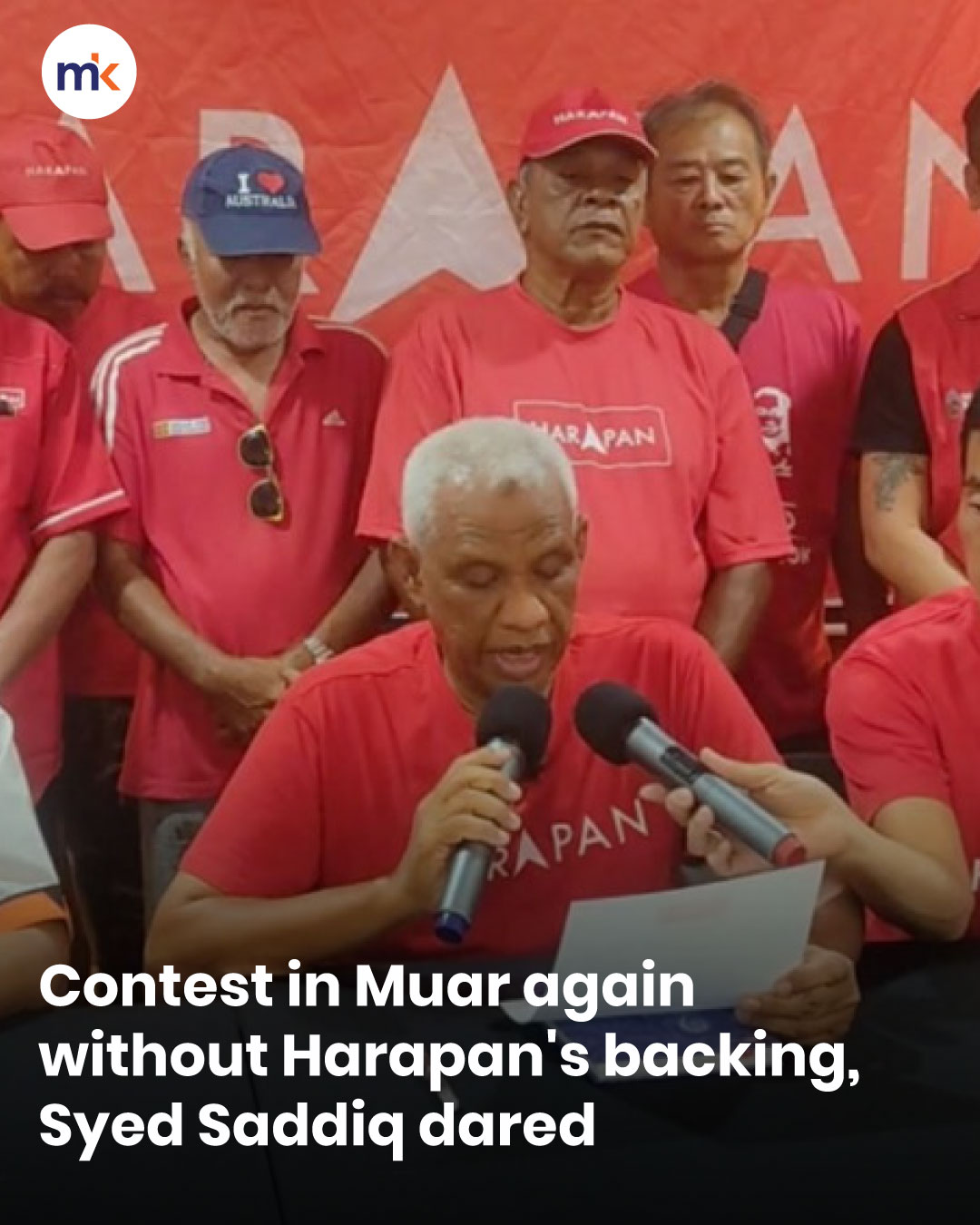 Contest in Muar again without Harapan's backing, Syed Saddiq dared
