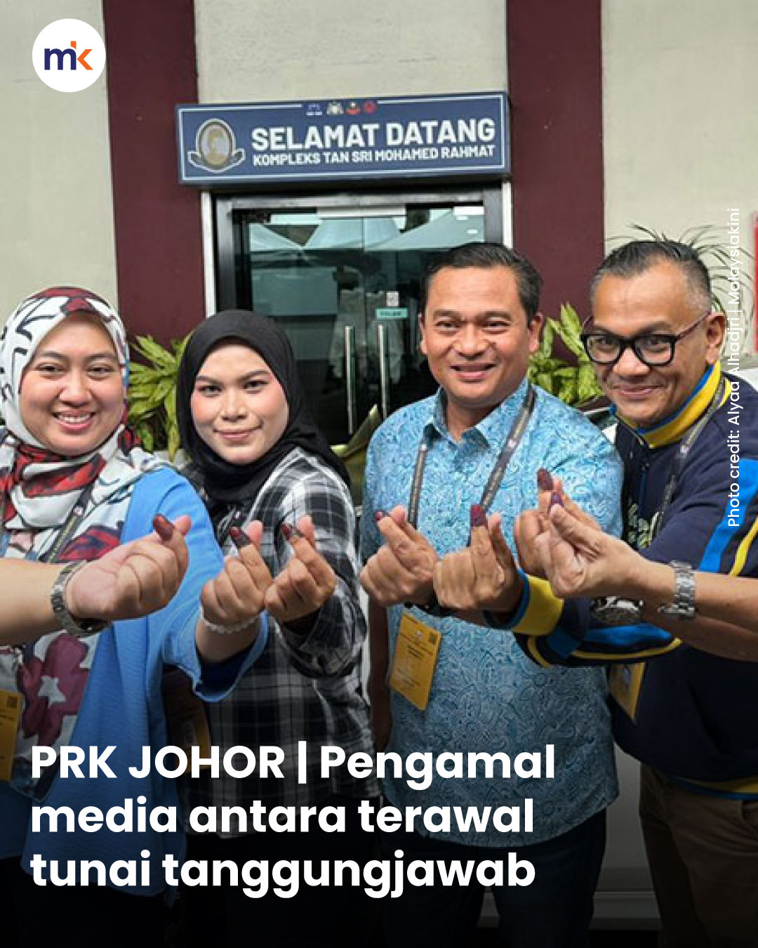 PRK JOHOR | Pengamal media antara terawal tunai tanggungjawab