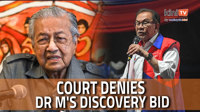 Court denies Dr M's bid for documents in suit against Anwar