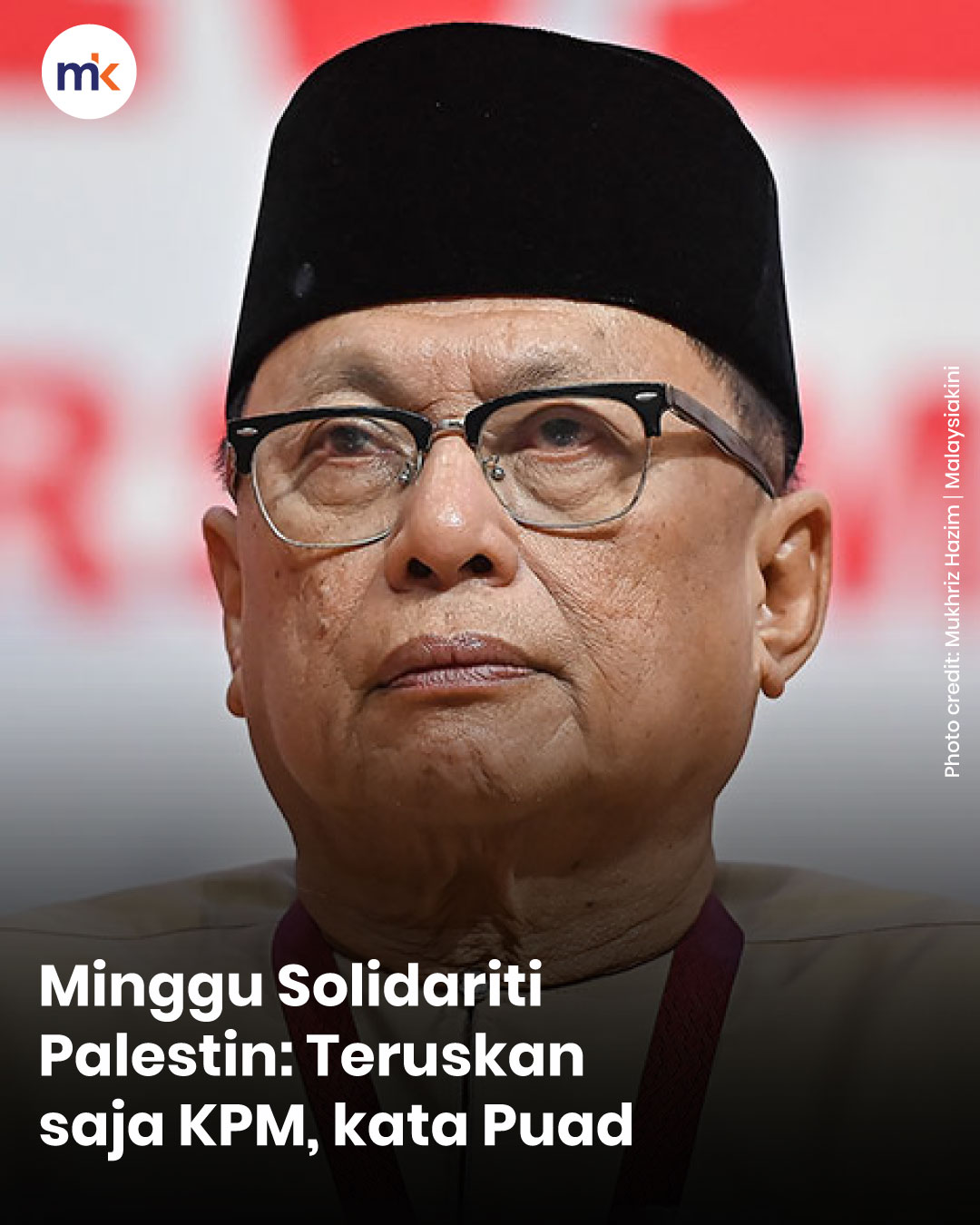 Minggu Solidariti Palestin: Teruskan saja KPM, kata Puad