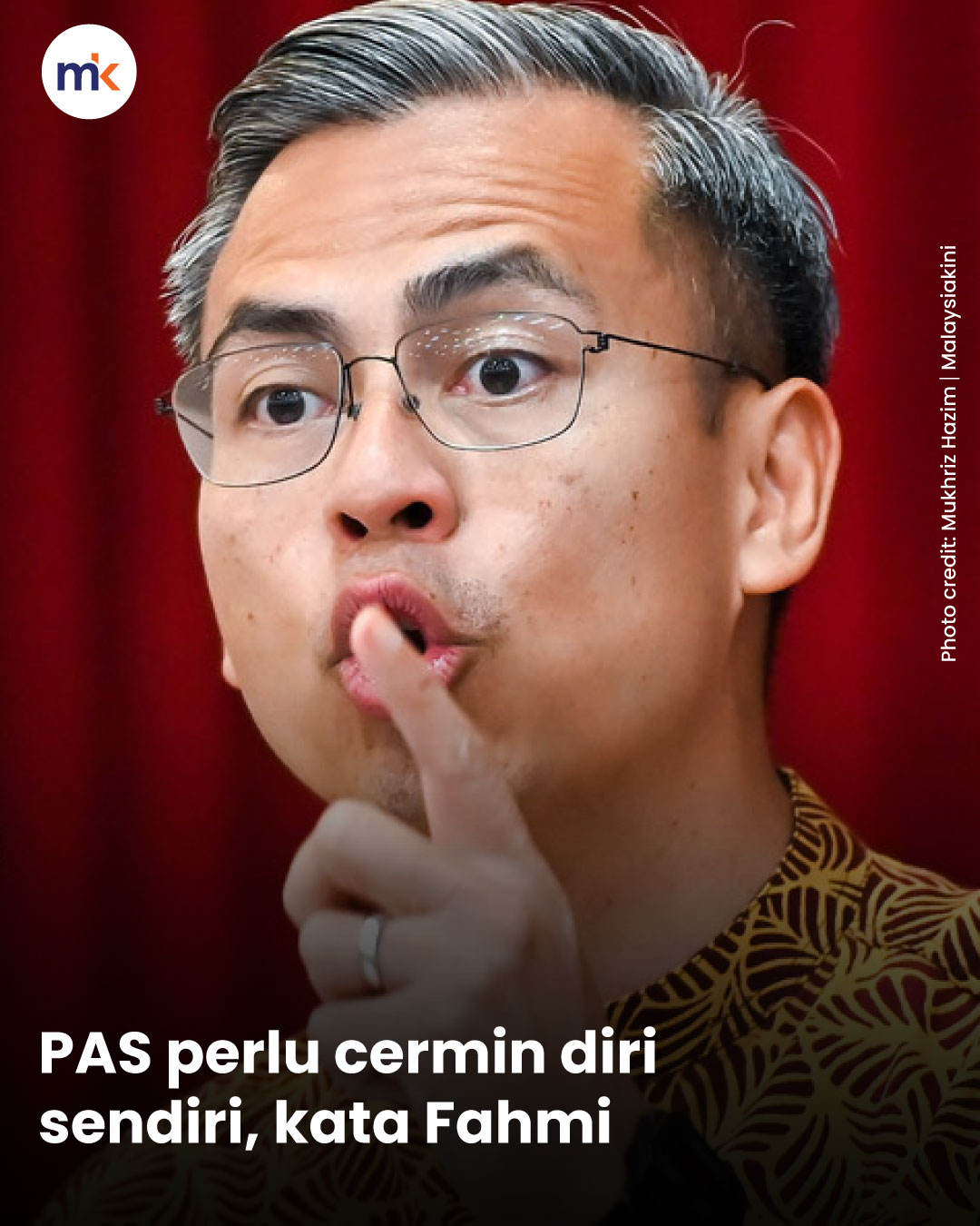 PAS perlu cermin diri sendiri, kata Fahmi