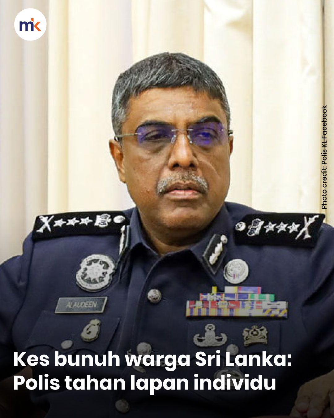 Kes bunuh warga Sri Lanka: Polis tahan lapan individu