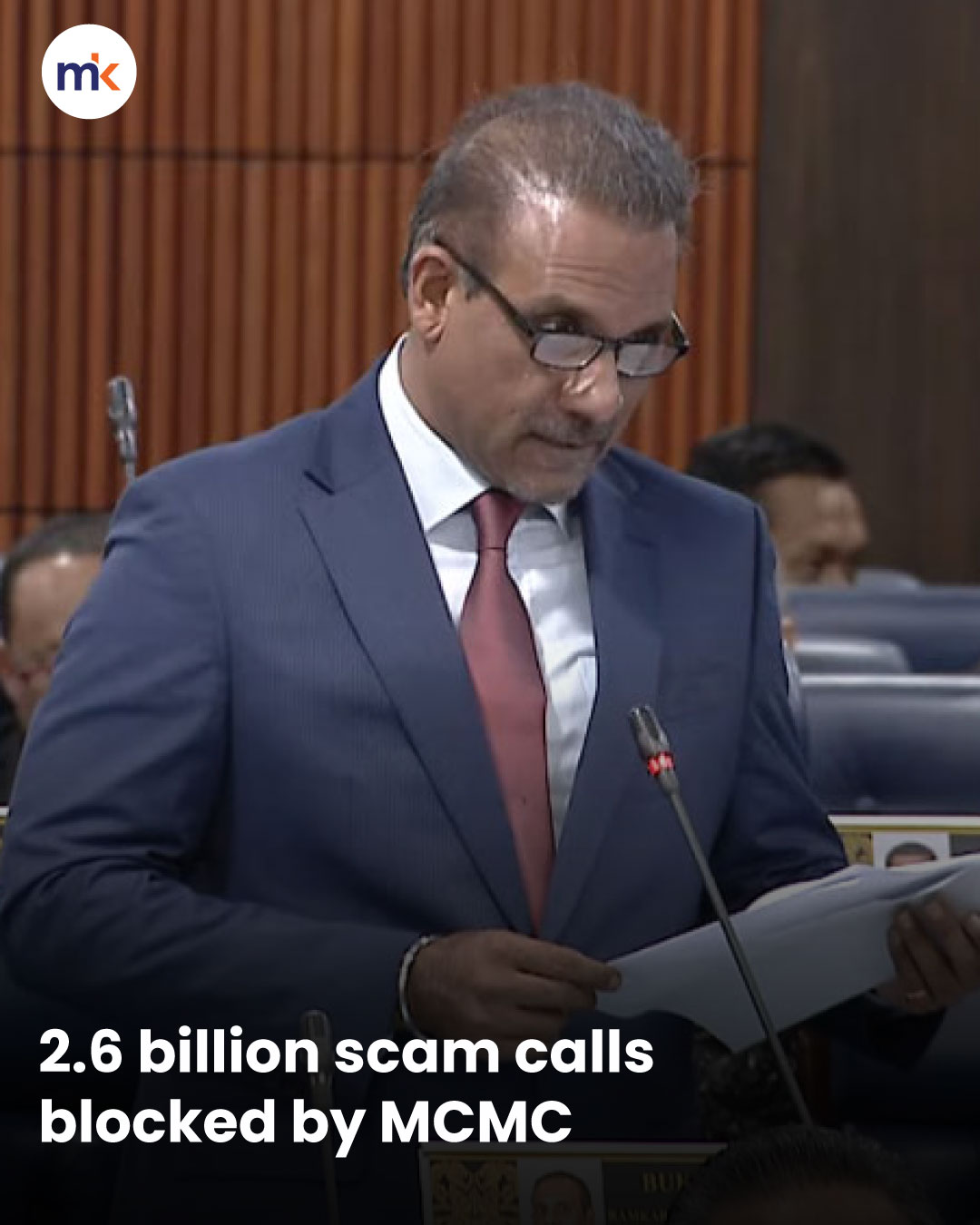 2.6 billion scam calls blocked by MCMC