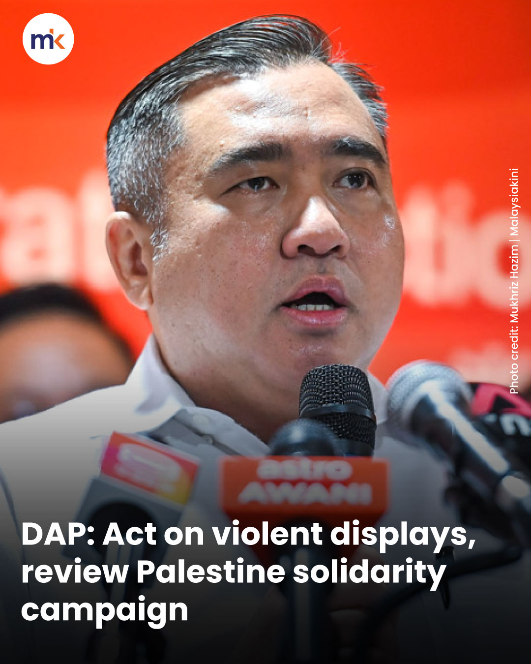 DAP: Act on violent displays, review Palestine solidarity campaign