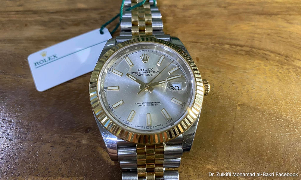 Bid for ex-minister's Rolex reaches RM131,000