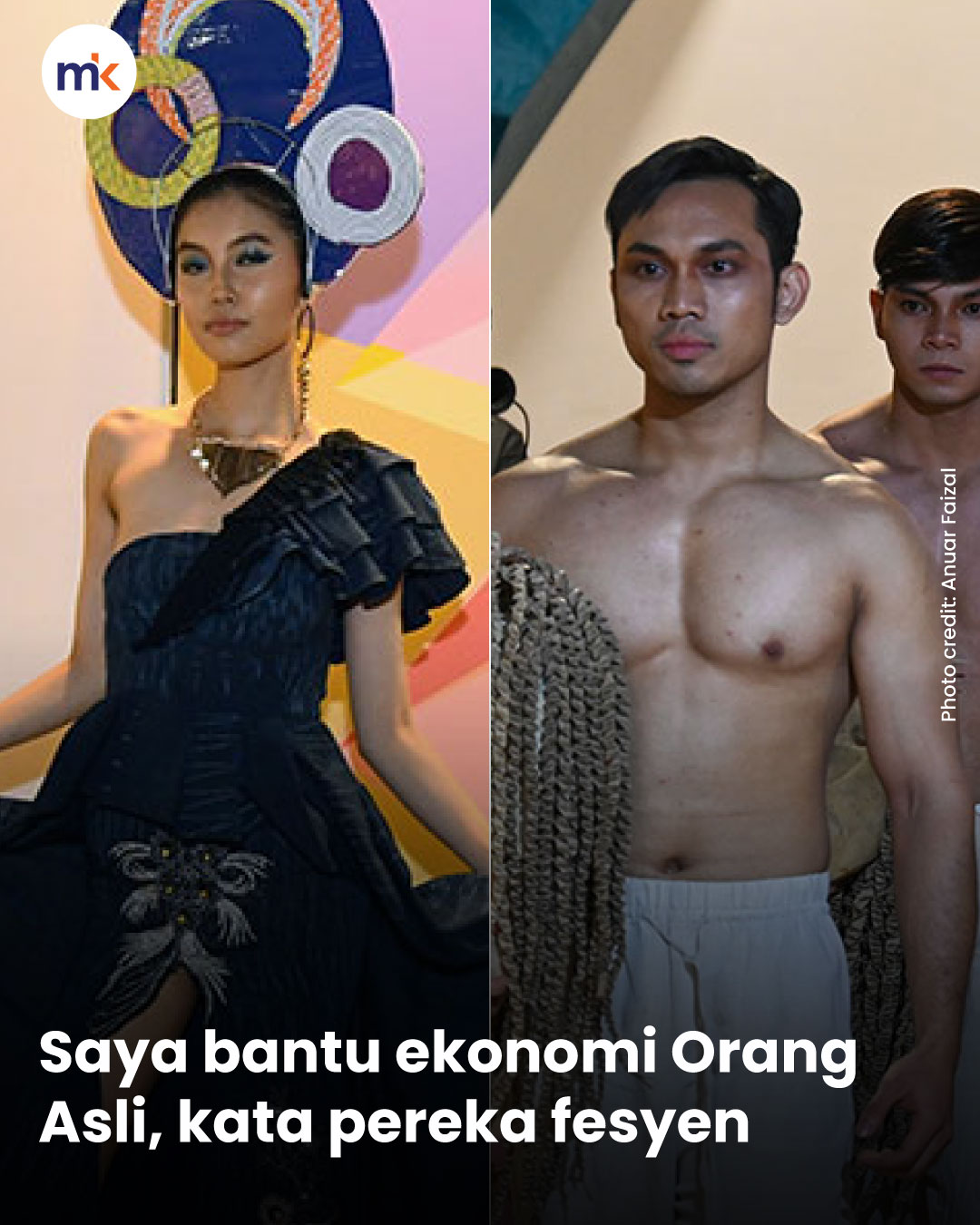 Saya bantu ekonomi Orang Asli, kata pereka fesyen