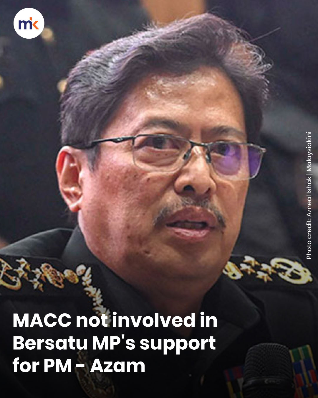 MACC not involved in Bersatu MP's support for PM - Azam