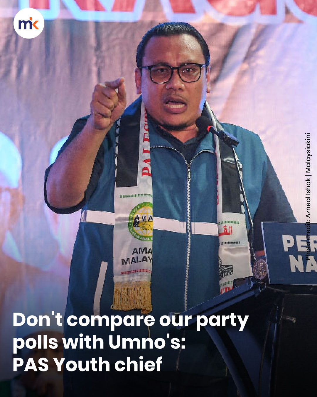 Don't compare our party polls with Umno's: PAS Youth chief