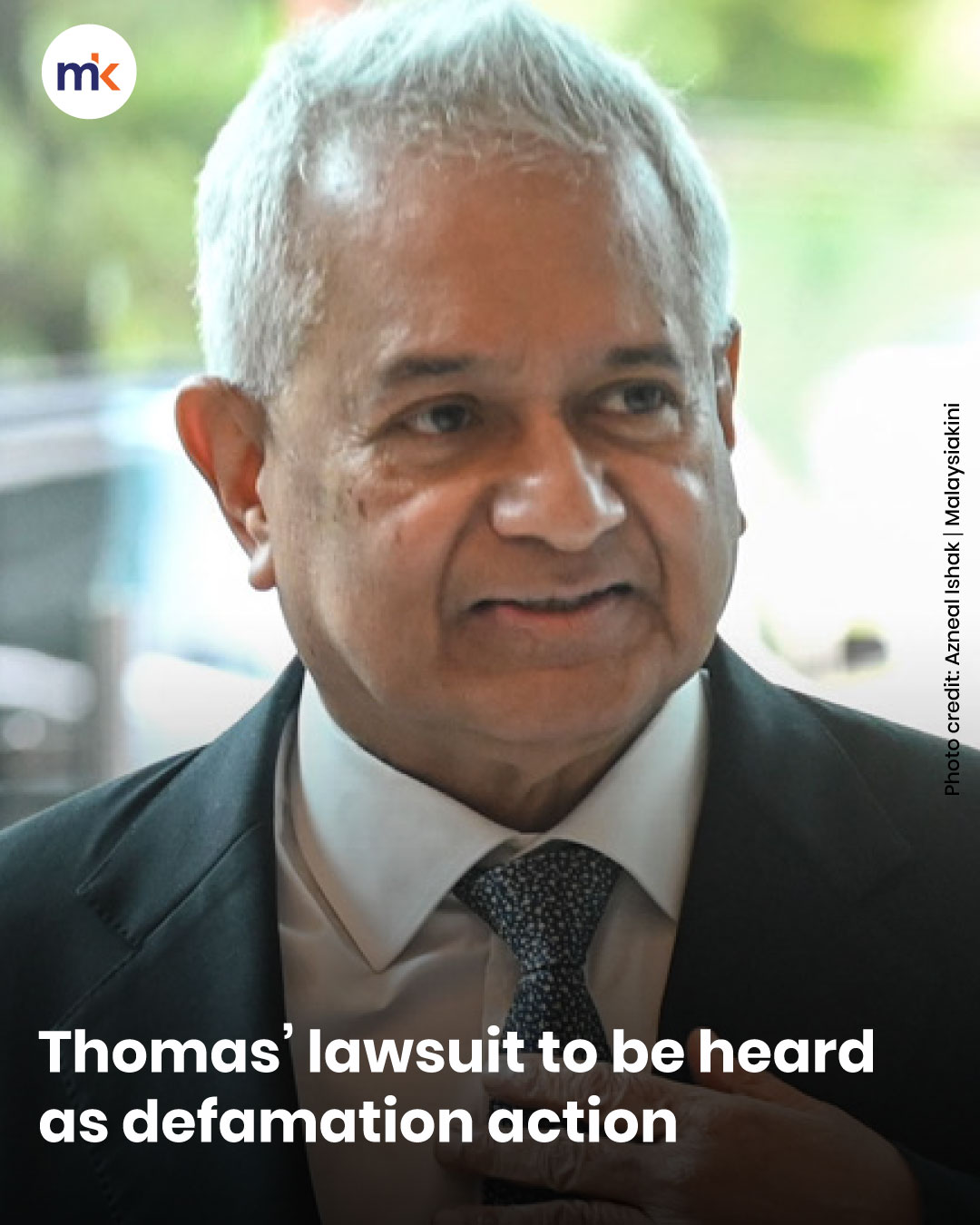 Thomas’ lawsuit to be heard as defamation action