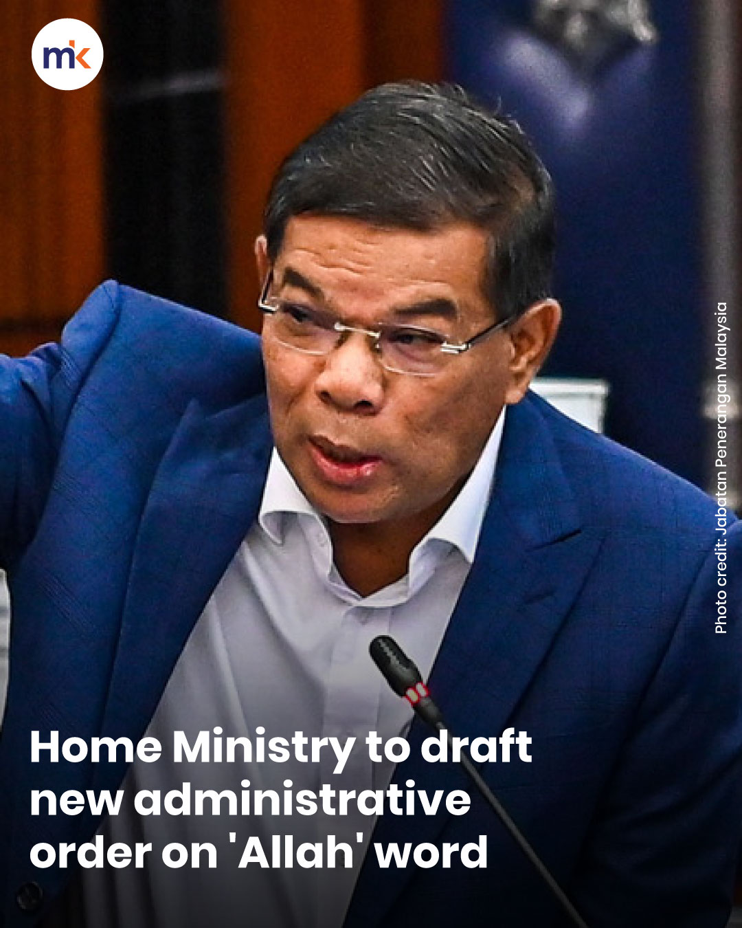 Home Ministry to draft new administrative order on 'Allah' word