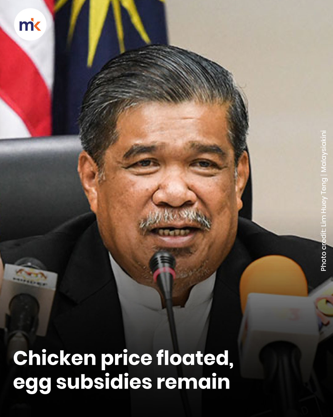 Chicken price floated, egg subsidies remain