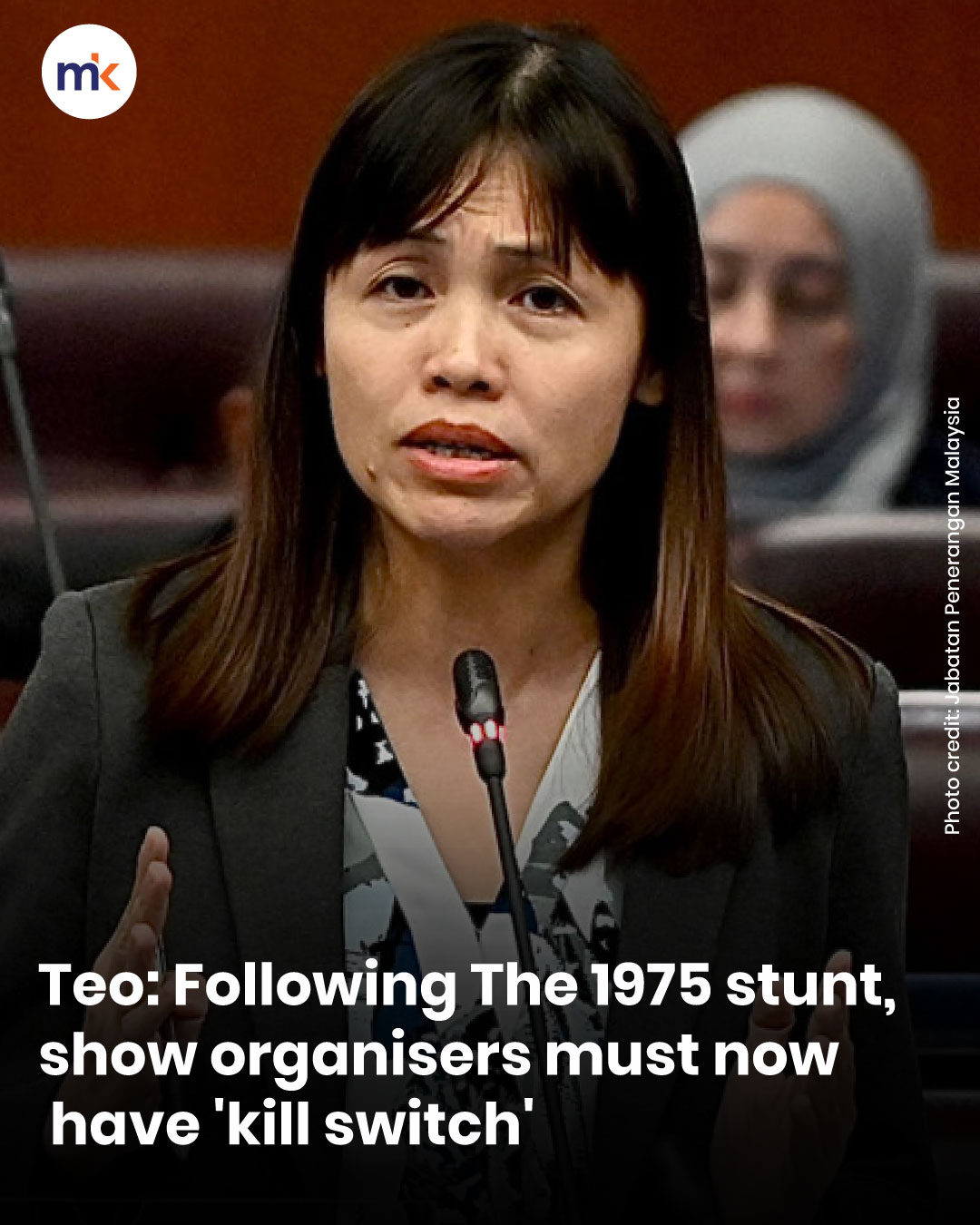 Teo: Following The 1975 stunt, show organisers must now have 'kill switch'