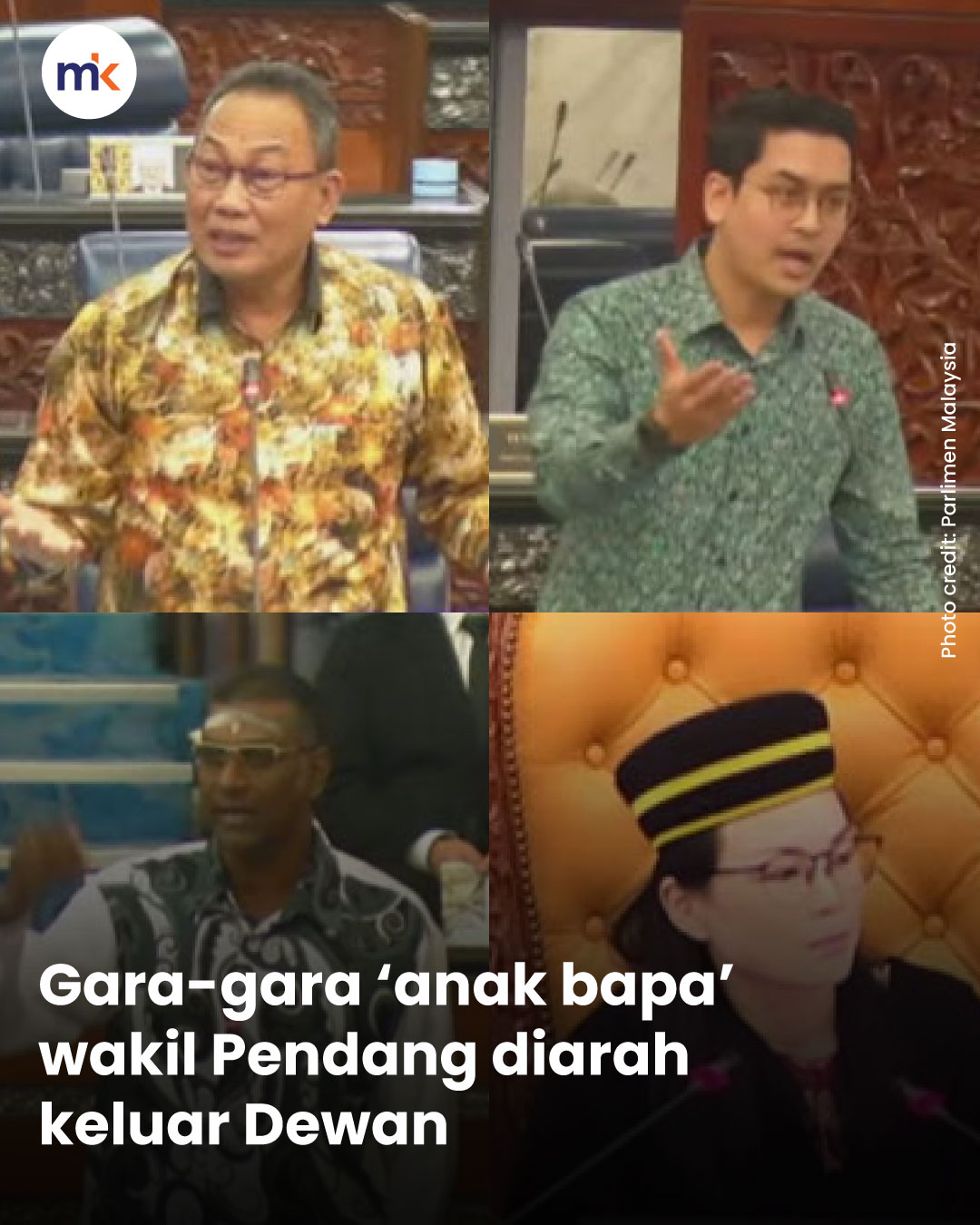 Gara-gara ‘anak bapa’ wakil Pendang diarah keluar Dewan