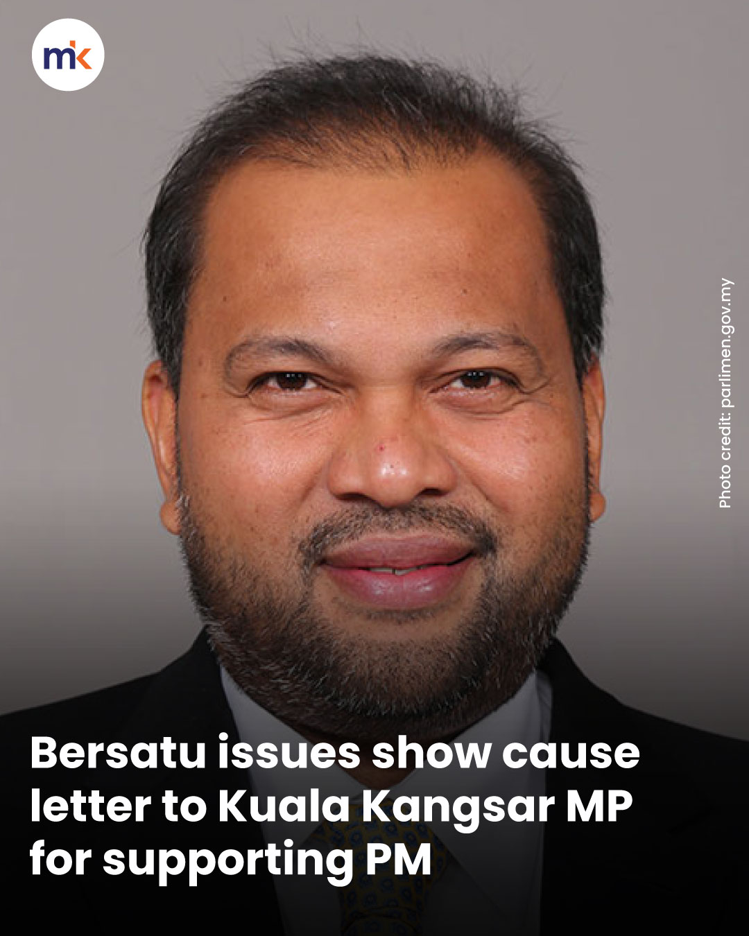 Bersatu issues show cause letter to Kuala Kangsar MP for supporting PM